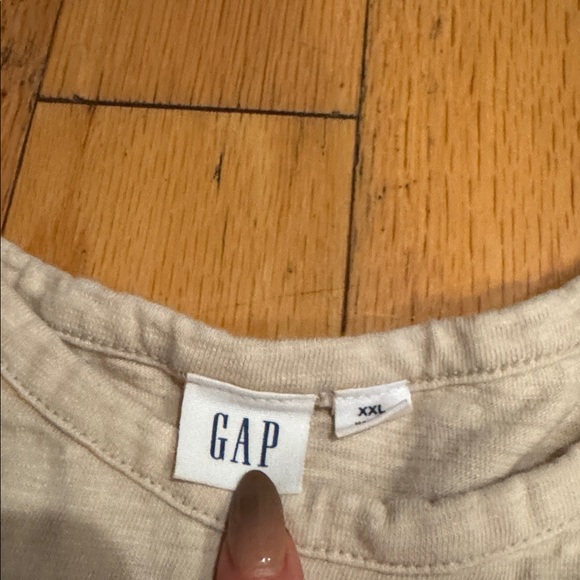 Gap | Tie-Dye T-Shirt Dress | cream/white | size XXL - Picture 2 of 5